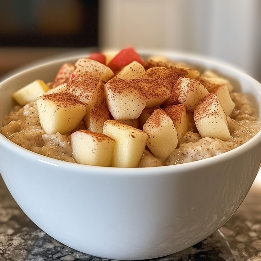 Apfel-Zimt-Hirse-Porridge Bild