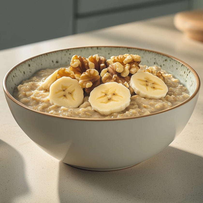 Bananen-Nuss-Porridge Bild