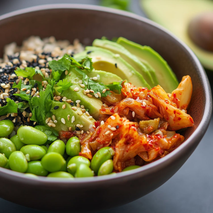 Bowl mit Kimchi Bild