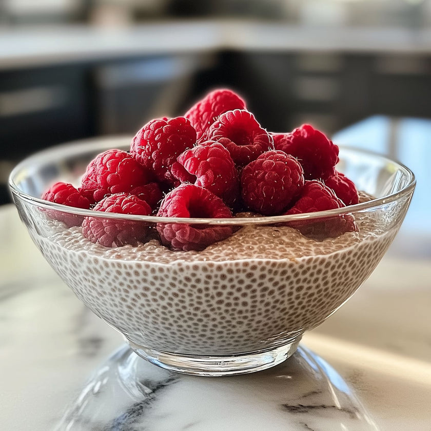 Chia-Himbeer-Pudding Bild