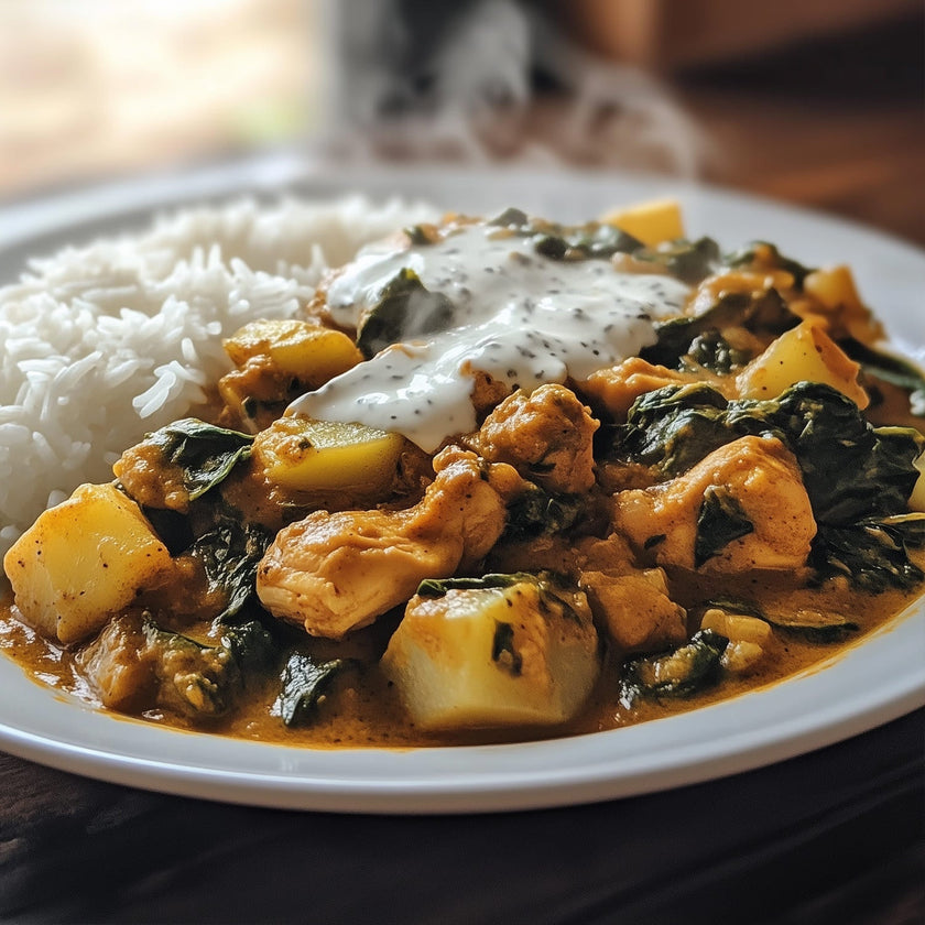 Kartoffel-Hähnchen-Curry Bild