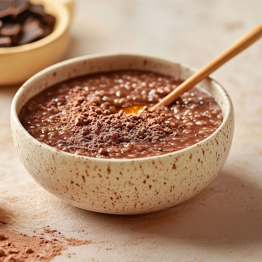 Schokoladen-Chia-Porridge Bild