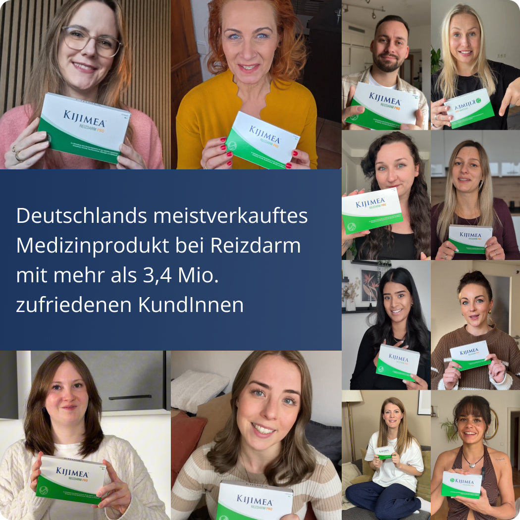 Zufriedene Kunden Kijimea Reizdarm PRO long-hide